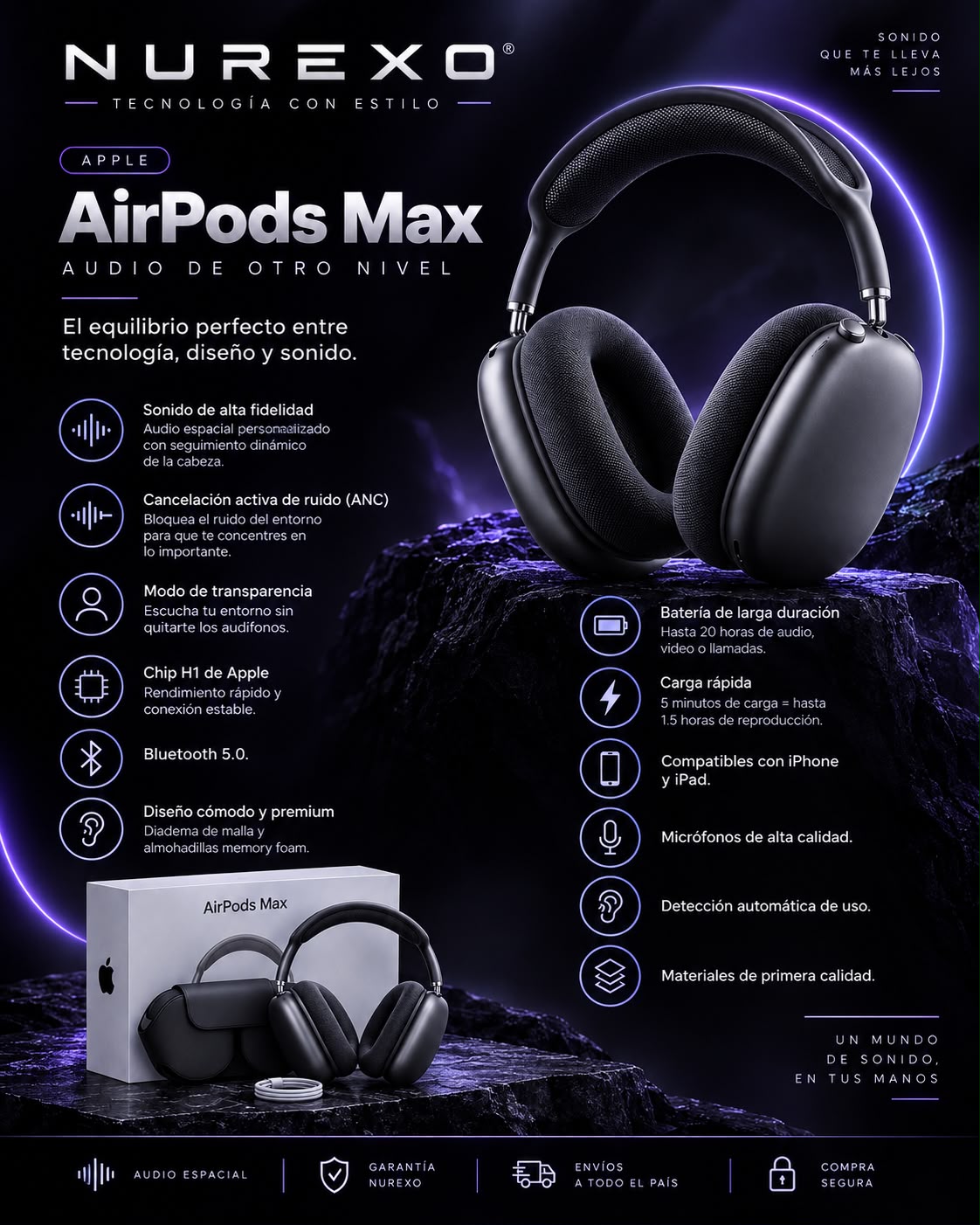 AirPods Max NUREXO