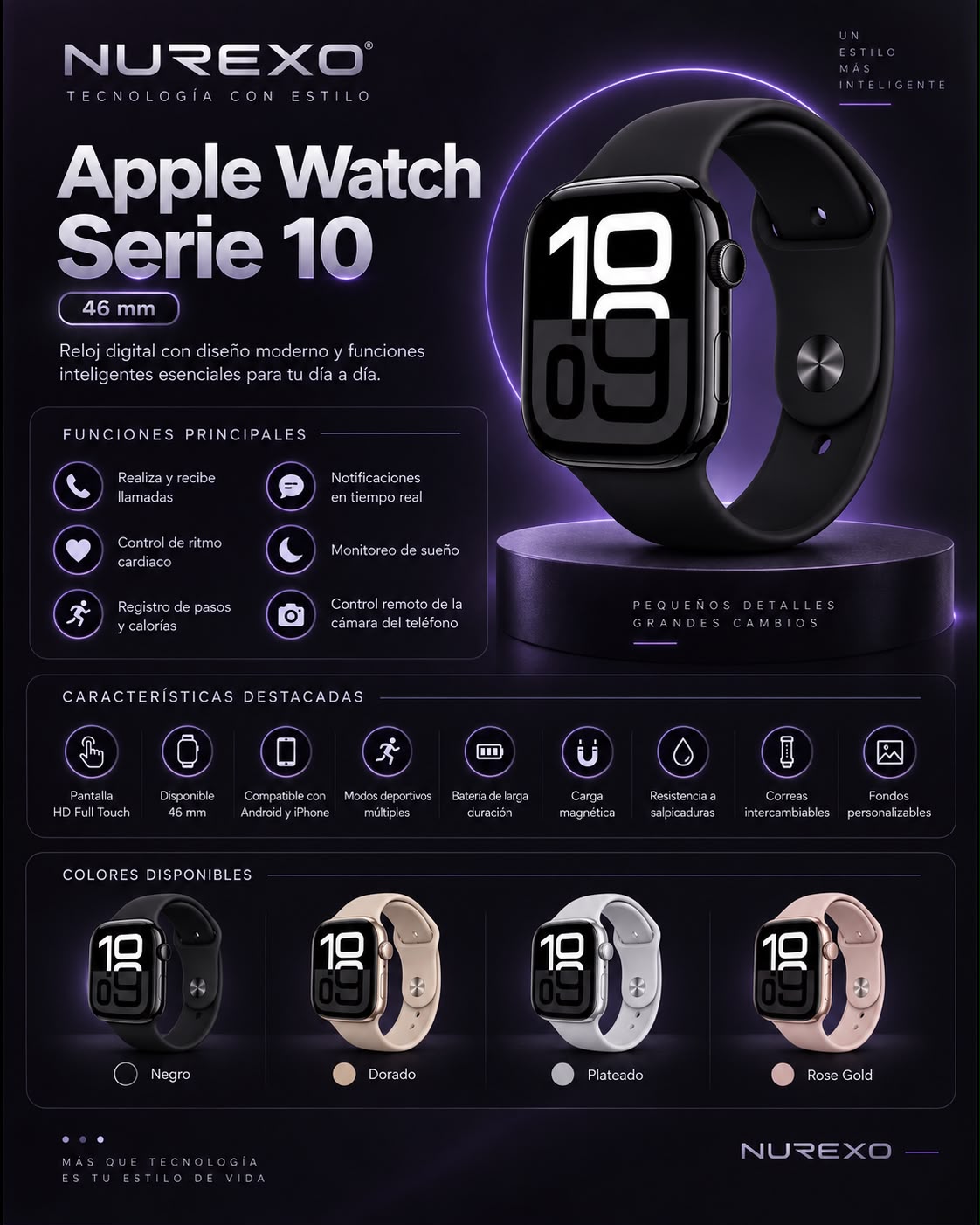 Apple Watch Serie 10 NUREXO